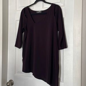 Sympli asymmetric tunic with cut out - Size 10